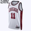 Camiseta Niños NBA Chicago Bulls Demar Derozan 11 2022-23 Nike City Edition Blanco Swingman